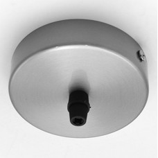 Ροζέτα Φωτιστικού Στρογγυλή Αλουμινίου Σατινέ 030-16666